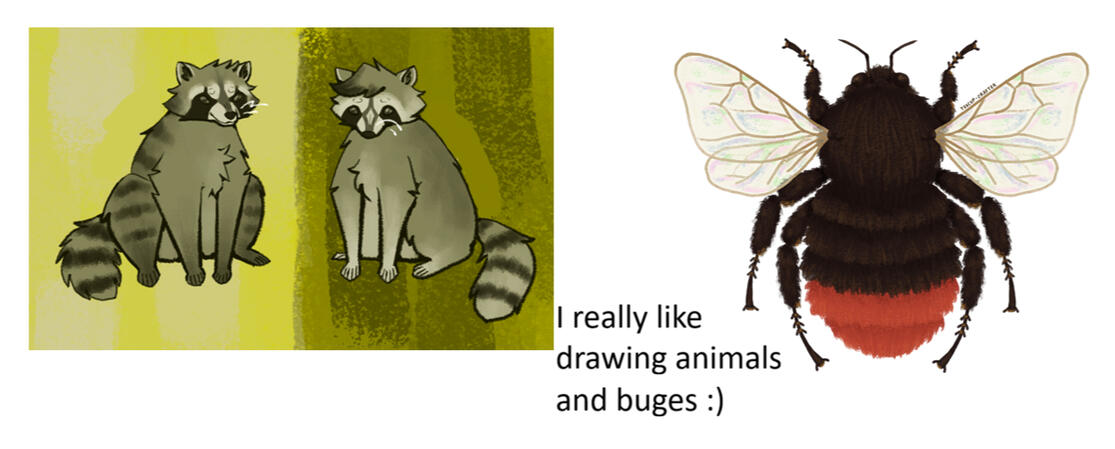Certified creature drawer, I am